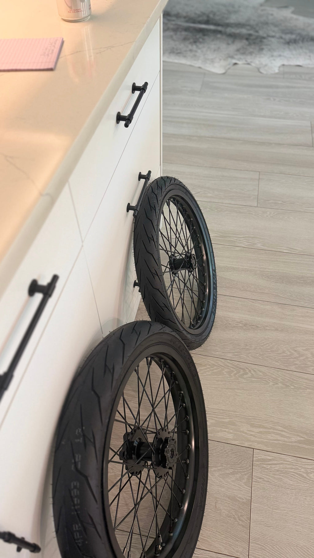 17” Light Bee/Eride/79Bike Supermoto Wheel Set