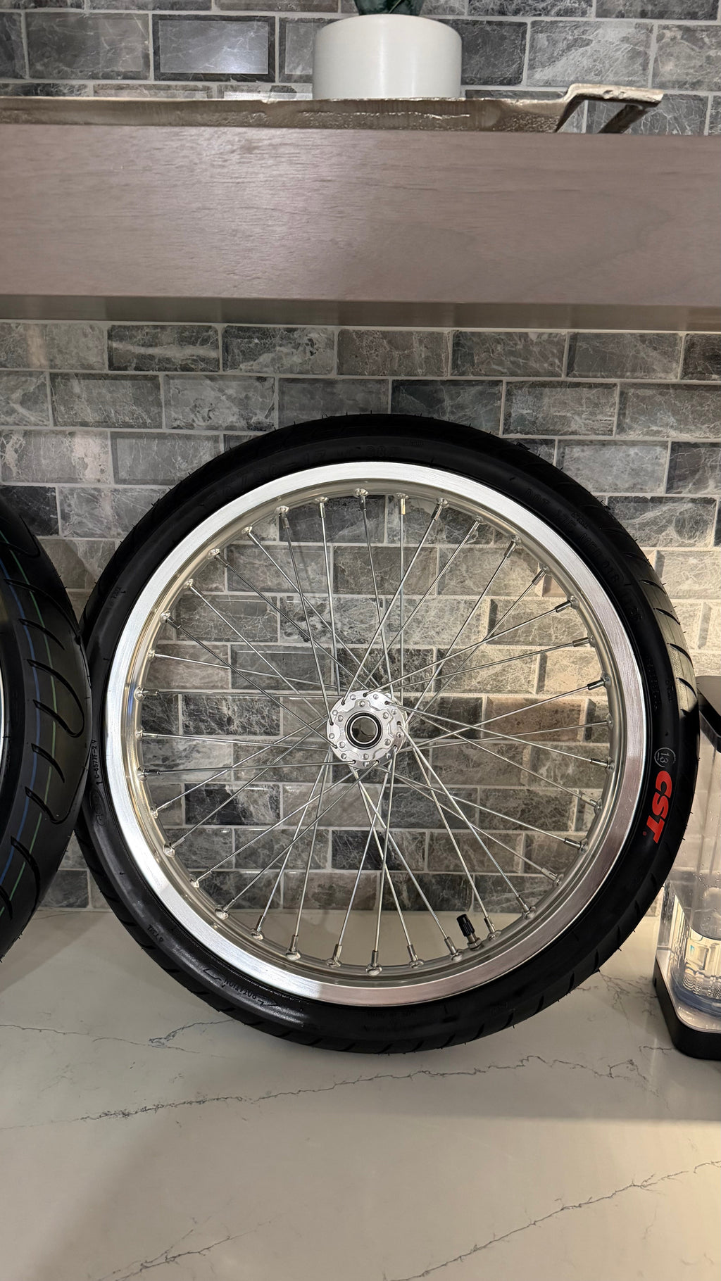 Chrome LBX/Eride Supermoto Wheel Set