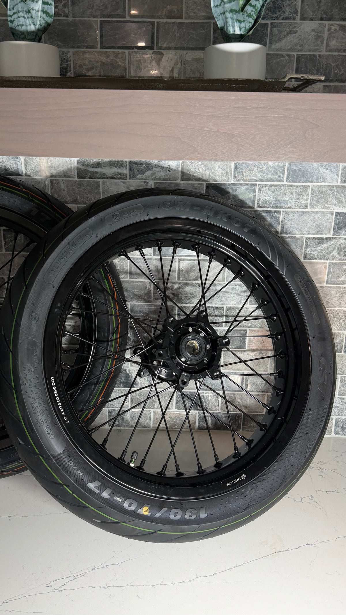 17” Ultra Bee Supermoto Wheel Set