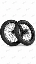 17” Light Bee/Eride/79Bike Supermoto Wheel Set
