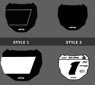 Custom ODI plate decal