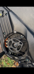 Motor cover titanium