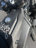 Ignition cover titanium